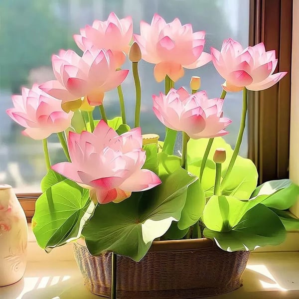 💐 La fleur de lotus bonsaï sacrée